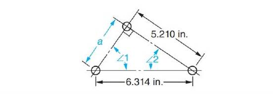 Chapter 68, Problem 32A, Solve the following exercises. For triangles dimensioned in customary units, compute the sides to 3 