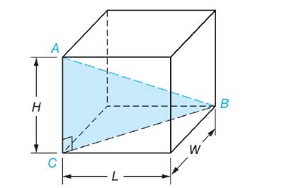 Chapter 74, Problem 10A, In each of the following exercises a diagonal is shown within a rectangular solid a. Compute the 