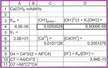 Solution Manual for Quantitative Chemical Analysis, Chapter 8, Problem 8.29P 