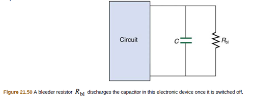 Chapter 21, Problem 39CQ, An electronic apparatus may have large capacitors at high voltage in the power supply section, 