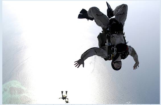 Chapter 1.3, Problem 1SP, A Parachutist in Free Fall Figure 1.30 Skydivers can adjust [he velocity of their dive by changing 