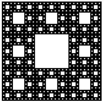 Chapter 5.2, Problem 137E, [T] The Sierpinski gasket is obtained by dividing the unit square into nine equal sub—squares, 