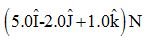 Chapter 10, Problem 83P, What is the torque abot the origin of the force if it is applied at the point whose position is: , example  1
