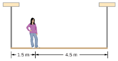 Chapter 12, Problem 12.7CYU, Check Your Understanding A 50-kg person stands 1.5 m away from one end of a uniform 6.0-m-long 