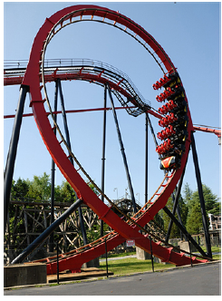 Chapter 6, Problem 10CQ, Many amusement parks have rides that make vertical loops like the one shown below. For safety, the 