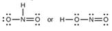 Chapter 7, Problem 62E, Which of the following structures would we expect for nitrous acid? Determine the formal charges: 