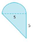 Chapter 9, Problem 434RE, Find the Area of Irregular Figures In the following exercises, find the area of each shaded region. 