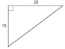 Chapter 9.3, Problem 111E, Use the Pythagorean Theorem In the following exercises, use the Pythagorean Theorem to find the 