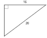 Chapter 9.3, Problem 116E, Find the Length of the Missing Side In the following exercises use the Pythagorean Theorem to find 