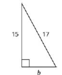 Chapter 9.3, Problem 9.45TI, TRY IT ::9.45 Use the Pythagorean Theorem to find the length of the leg. 
